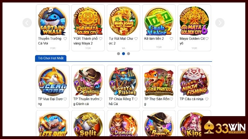 Slot Game 33WIN - Bùng nổ cùng những guồng quay thú vị 1 Giải trí cùng danh mục Slot Game 33WIN uy tín