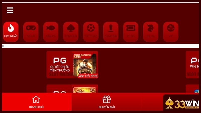33WIN Mobile - Phiên bản cá cược trực tuyến hiện đại 3 Trải nghiệm cá cược trên 33WIN bằng bản Mobile dành cho máy tính
